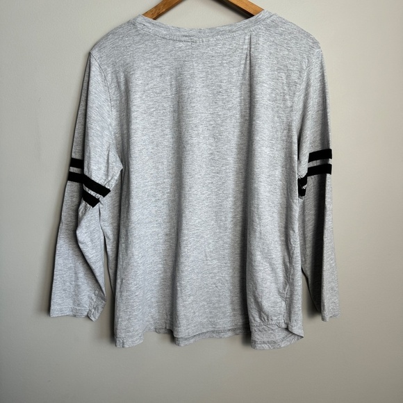 The Grinch Holiday Gray Christmas Long Sleeve T-Shirt Size 2X Good to be Bad - Picture 6 of 11